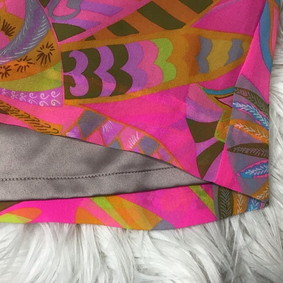 Trina Turk 20th Anniversary Silk Dress NWT Sz 4 - Picture 6 of 7